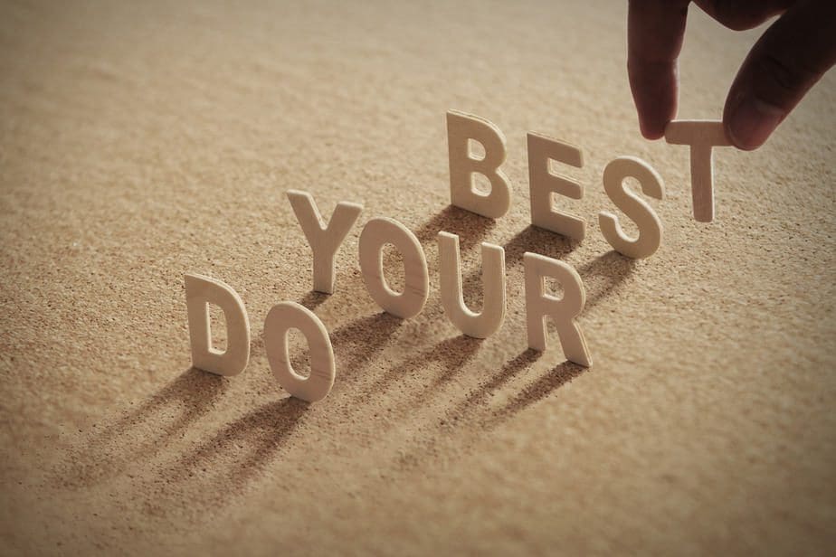 der Weg ist das Ziel, yes we can, du schaffst es, du kannst das, zufrieden sein