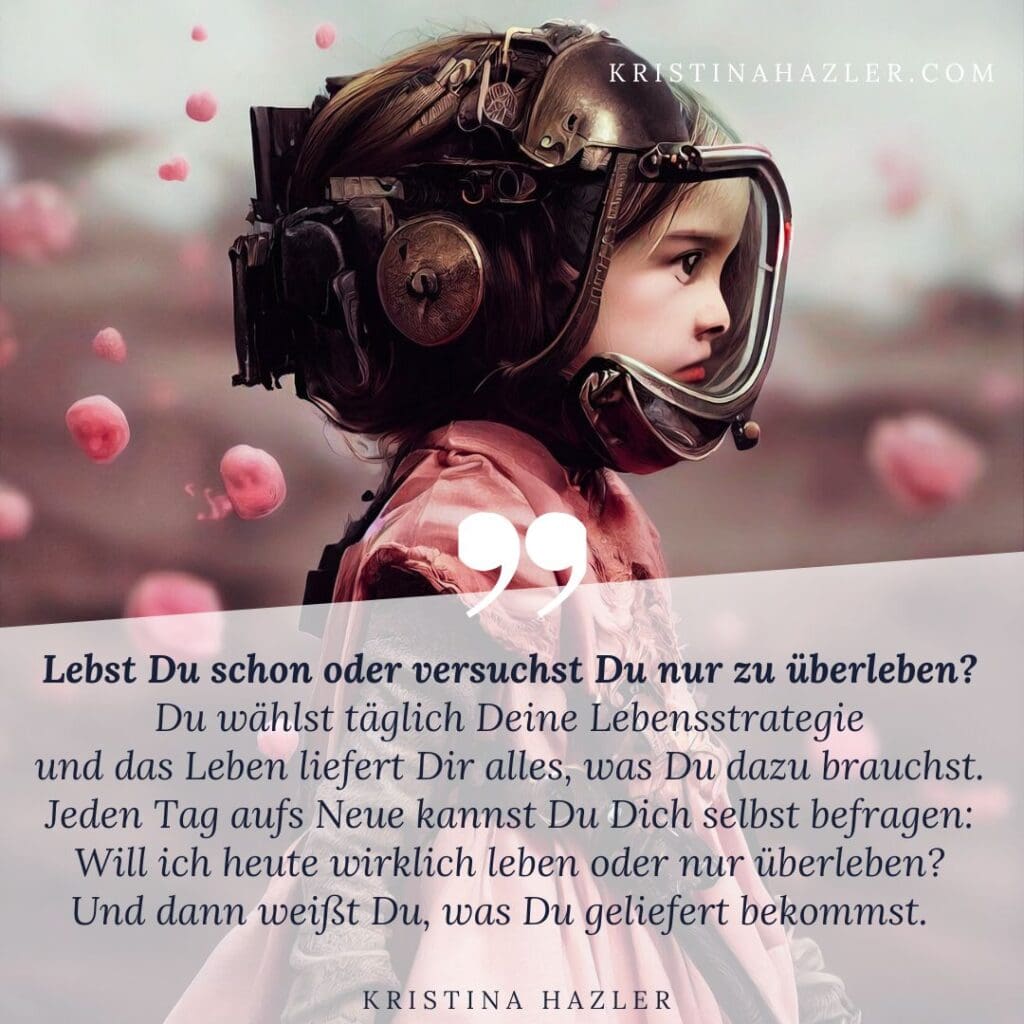 Mädchen mit futuristischem Helm