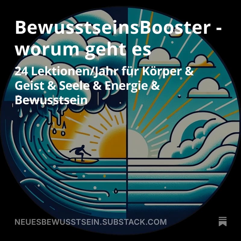 Bewusstseins Booster: Körper, Geist, Seele.